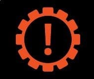 Automatic Gearbox Warning Light