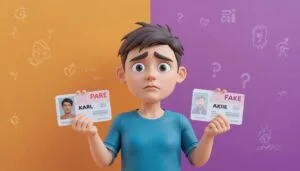 people lie about their name
